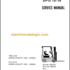 CLARK TMG12-25 TMG13-20X EPG15-18 SERVICE MANUAL