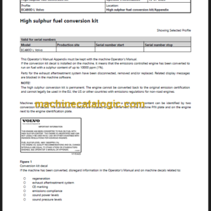 VOLVO EC480D L EXCAVATOR OPERATORS MANUAL