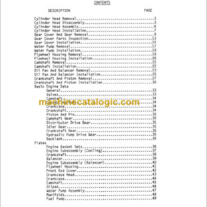 CLARK C500 915 (OH-544) Overhaul Manual