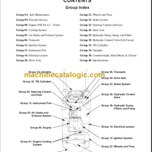 CLARK CGC 40 50 55 60 70 SERVICE MANUAL