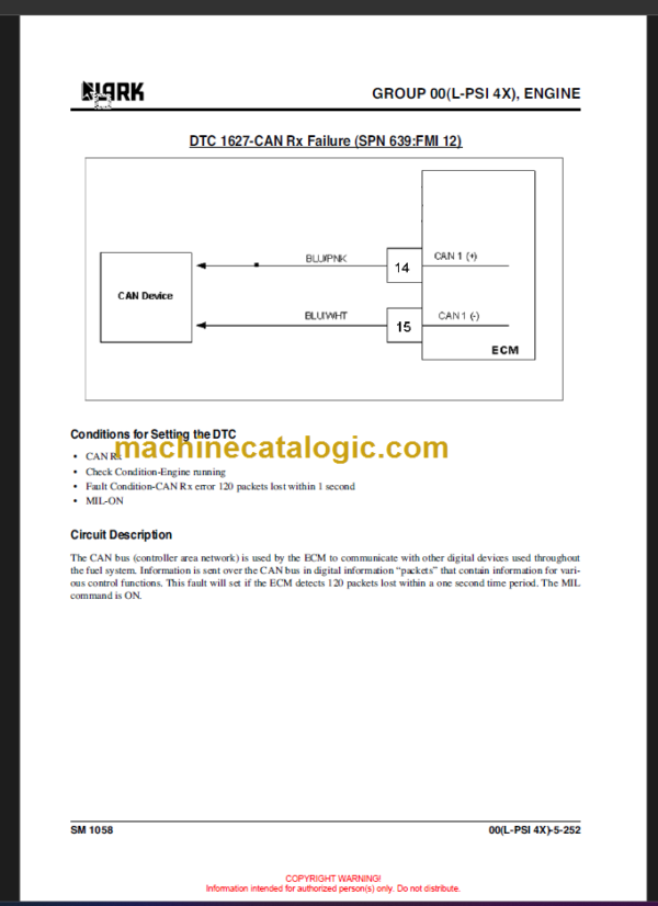 CLARK CGC 40 50 55 60 70 SERVICE MANUAL