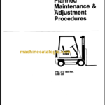 CLARK PMA 27310th REVC500 355 SERVICE MANUAL