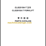 CLG2015AT PARTS CATALOG