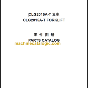 CLG2015AT PARTS CATALOG