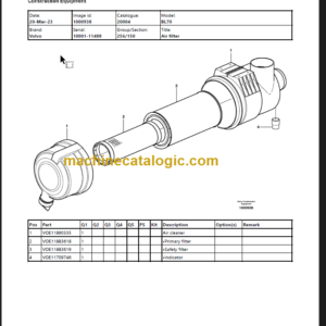 Volvo BL70 Parts Manual PDF