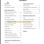 CLG 611 H OPERATION MANUAL