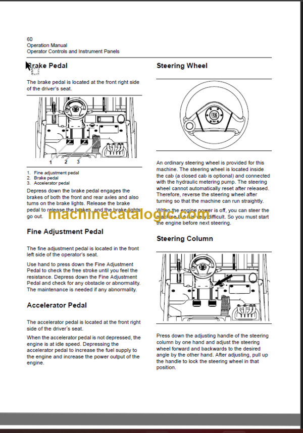 CLG 2020H-25H OPERATION MANUAL