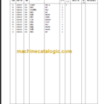 CLG2015AT PARTS CATALOG