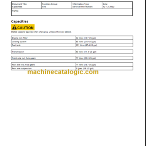 VOLVO L220D WHEEL LOADER SERVICE REPAIR MANUAL