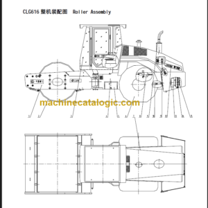 LIUGONG CLG 616 PARTS CATALOG