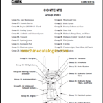 CLARK CGC40 50 55 60 70 SERVICE MANUAL