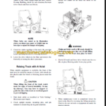 CLARK CGC40 50 55 60 70 SERVICE MANUAL