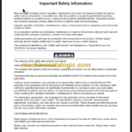 CLG 906C OPERATION MANUAL