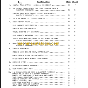 CLARK EC500-912 2ND REV PLANNED MAINTENANCE