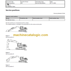 Volvo EC160B NLC Service Manual PDF