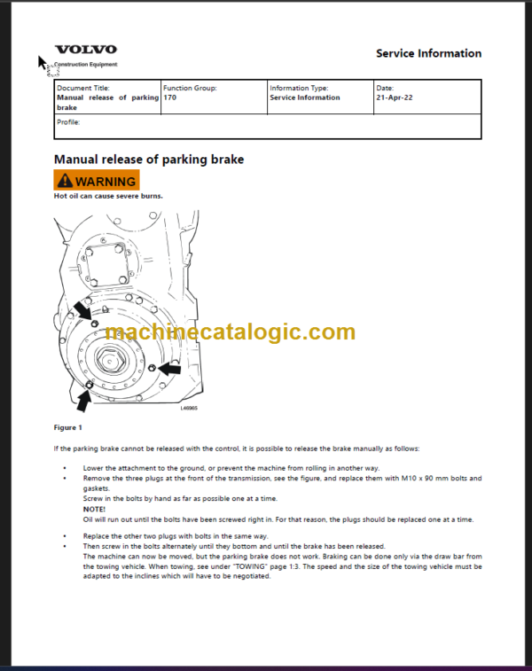 VOLVO L150C LB WHEEL LOADER SERVICE REPAIR MANUAL