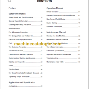 LIUGONG CLG 2160H OPERATION MANUAL