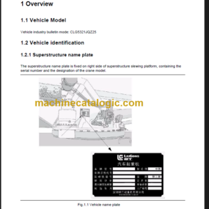 LIUGONG CLG TC250 OPERATION MANUAL