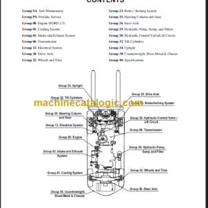 CLARK S20 25 30 35L G S20 25 30 32 L G SERVICE MANUAL