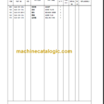 CLG422 35F0005 PARTS MANUAL