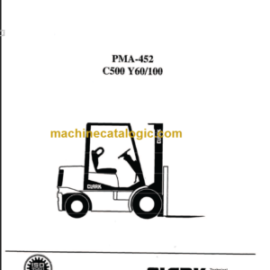 CLARK PMA-452 C500 Y60-100 PLANNED MAINTENANCE