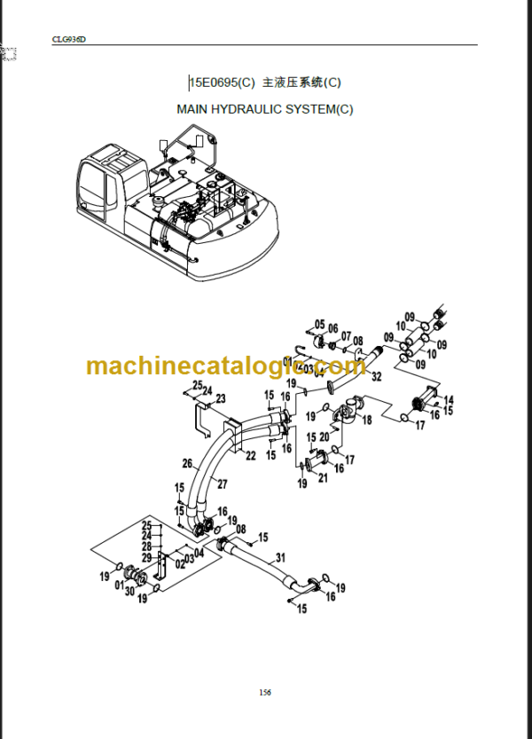 CLG936D III PARTS MANUAL