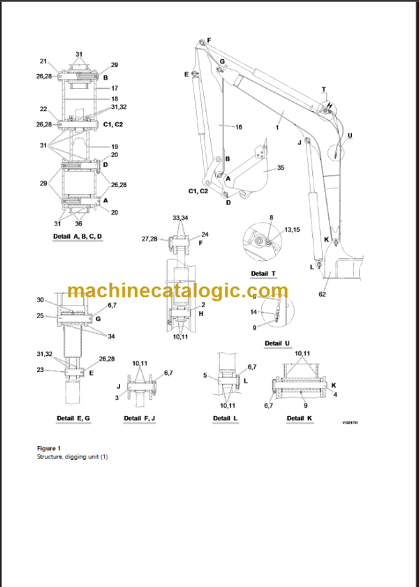 Volvo EC55B Compact Excavator Service Repair Manual