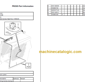 Volvo Mc90B Skid Steer Loader Parts Manual