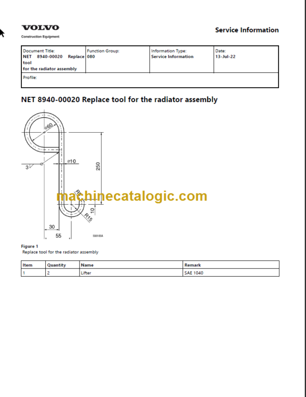 VOLVO EC210 LC EXCAVATOR SERVICE REPAIR MANUAL