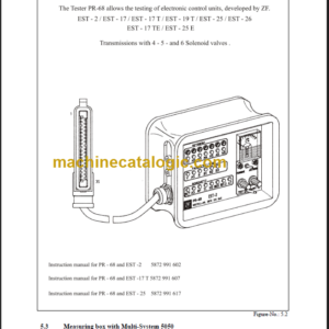 LIUGONG 4WG258 Transmission Operation Manual