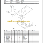 Volvo G726B Motor Grader Parts Manual
