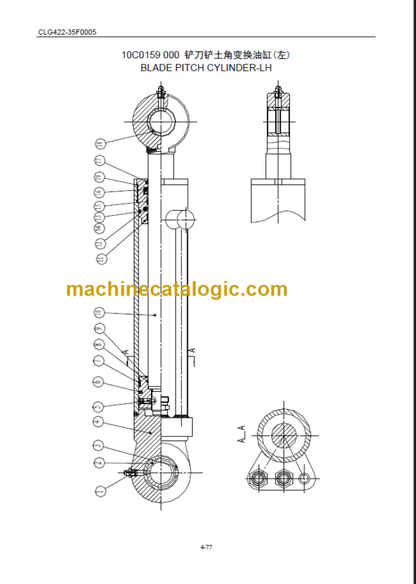 CLG422 PARTS MANUAL