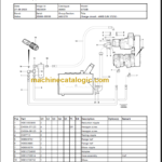 Volvo G726B Motor Grader Parts Manual