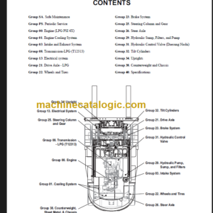 CLARK C60 70 75 L(PSI4X Engine Truck) SERVICE MANUAL