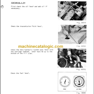 CLARK C500Y 60 S100D Planned Maint & Adj Manuals