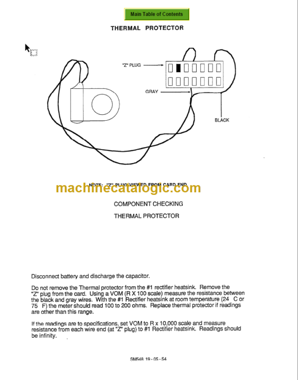 CLARK ECS17 30 SERVICE MANUAL