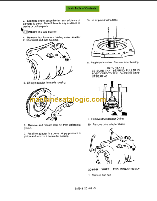 CLARK ECS17 30 SERVICE MANUAL