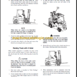 CLARK C15 18 20s D L C SERVICE MANUAL