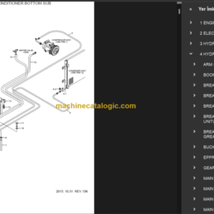 HYUNDAI R260LC-9S CRAWLER EXCAVATOR PARTS MANUAL