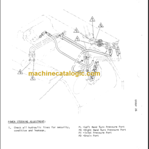 CLARK C300 GAS Y466 Planned Maint & Adj Manuals