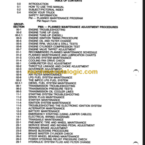 CLARK GCS GPS SERVICE ADJUSTMENT MANUAL