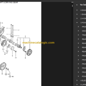 HYUNDAI R55W-3 WHEEL EXCAVATOR PARTS MANUAL