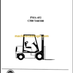 CLARK C500 Y60 100 Planned Maint & Adj Manuals