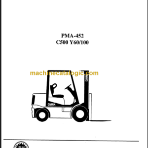 CLARK C500 Y60 100 Planned Maint & Adj Manuals