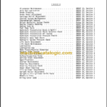 CLARK C500 Y60 100 Planned Maint & Adj Manuals