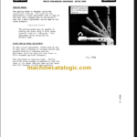 CLARK C500 Y60 100 Planned Maint & Adj Manuals