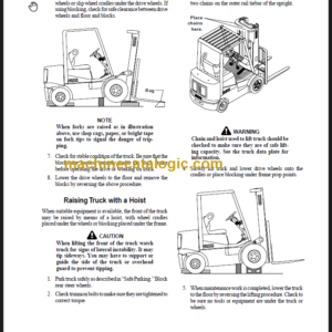 CLARK CMP50 60 70 75S (Rev 4.4) SERVICE MANUAL