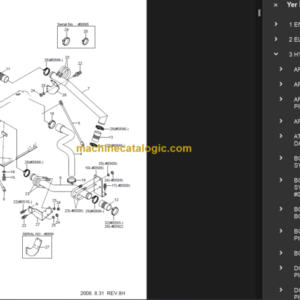 HYUNDAI R160LC-7 CRAWLER EXCAVATOR PARTS MANUAL