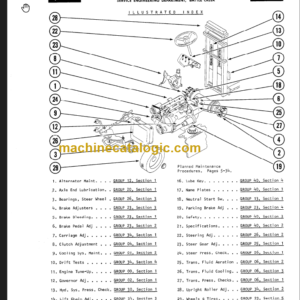 CLARK C500 355 WAUKESHA Planned Maint & Adj Manuals