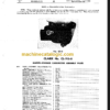 CLARK FORK TRUCK MANUAL AND PARTS LIST